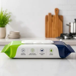 High Quality Kitchen Wipes Heavy Oil Stain Remover Wipes for Kitchen Hood and Range Stoves