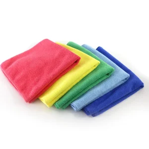 High Quality Microfiber Cleaning Cloth Extra Absorb Cleaning Power and Dry Fast Microfiber Dish Cloth for Kitchen