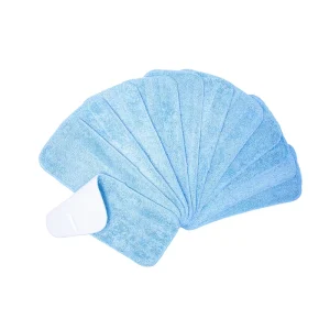 High Quality Microfiber Mop Set with Magic Handle Easy to Use Spin Water Cleaning Tool Steel Pole Stainless Steel Metal Mop Head