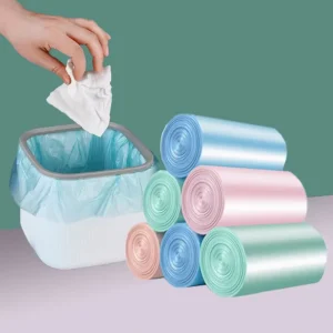 High Quality PE Lined Mini Desktop Roll Garbage Bag Portable for Household Use Environmentally Friendly