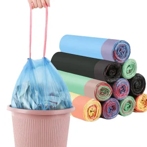 High Quality Plastic Drawstring Trash Garbage Bags Industrial Use for Industry