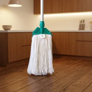 High Quality Polypropylene Yarn Mop Head Compatible with Wax Mop Clamp & Threaded Connector