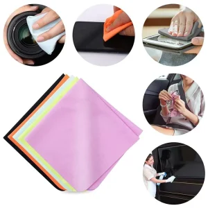 High Quality Protect From Scratches Grease Dust and Stains Microfiber Eyeglass Cleaning Cloth for Glasses
