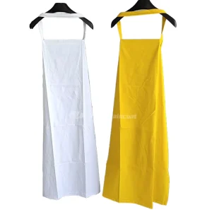High Quality Reusable Oil Proof Dustproof Antifouling PVC Polyester PVC Industry Work Waterproof Chemical Resistant PVC Apron