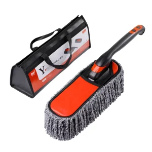 High Quality Soft Car Dust Brush Collapsible and Removable Bristles Easy to Clean Without Damaging Car Paint