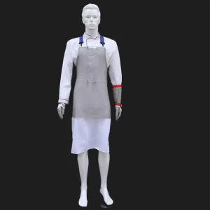 High Quality Stainless Steel Flexible Chainmail Ring Chain Mail Apron for Professional Butcher Safety Gear Custom
