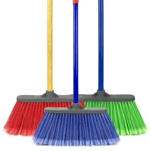 High Quality Street Sweeping Plastic Broom Head Brooms to Sweep Home Plastic Broom for Cleaning