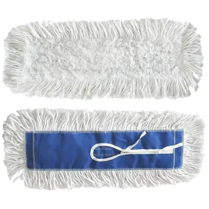 High Quality Super Easy Clean Floor Polyester Cotton Flat Pocket Mop Head Pad Refill Mop