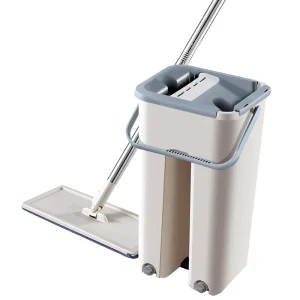 High Quality Thickness Water Cleaning Self Magic Flat Mops Floor Squeeze Mop with Buckets