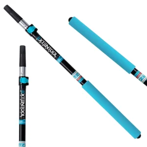 High Reach Aluminum Light Weight Telescopic Retractable Adjustable Flip Cam Locking Extension Cleaning Pole Rod