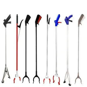 High Reach Light Weight Aluminum Telescopic Retractable Adjustable Flip Cam Locking Dust Extension Cleaning Pole Rod