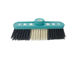 High Texture Indoor Outdoor Household Broom with Bristle and PP Plastic Broom Head Quality Brooms and Dustpans