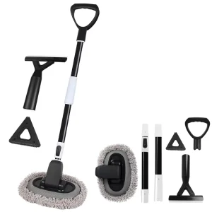 High density Snowy Wash Brush Car Wash Brush Mop with Long Handle Car Cleaning Supplies Kit Car Wash Kit Tools Accessories