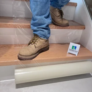 High quality Self Adhesive PE Floor and Stair Surface Protection Film