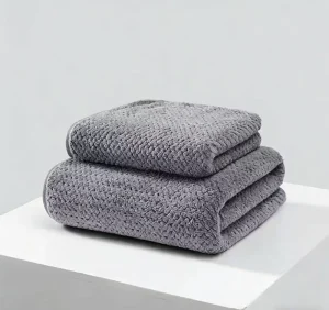 Highly Absorbent Microfiber Bath Towel Set Lightweight Quick Drying Spa Towels for Hotel