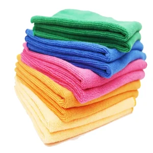 Highly Absorbent Microfiber Cleaning Cloths Premium Warp Cleaning Towels Kitchen Lint Free Scratch Free Car Cleaning Rags