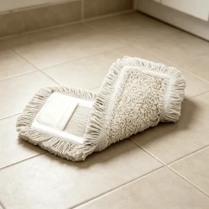 Hight Quality Cotton Mop Head Tufting Mop Non Lining Crochet Yarn Flat Mop Head with Pockets