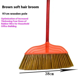 Home Broom Household Items Cleaning Supplies Broom With Dustpans Vacuum Escobas De Plastico Recogedores