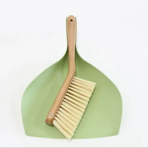 Home Cleaning Bath Brushes Dustpan Set with PP PET Plastic Broom Head for Dust Removal