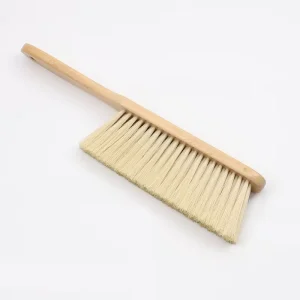 Home Cleaning Brush Dust Brush for Bed Carpet Sofa with Wood Handle
