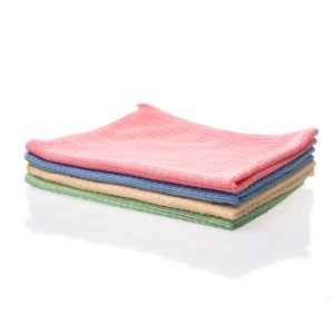 Home Cleaning Cloth Microfiber Plaid Bathroom Cleaning Cloth