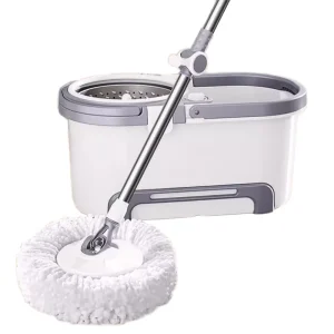 Home Cleaning Gadgets Chenille Mop Pad Microfiber Car Wash Pedal Foot Mops Cleaning Spin Floor Mop With Bucket
