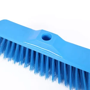 Home Cleaning PET and Metal Broom Head with Iron Stick Handle Dustpan Style Push Sweeper