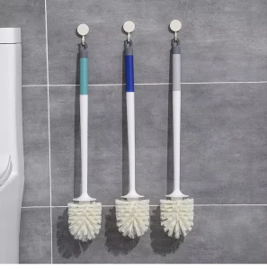 Home Cleaning Tool Long Handle Toilet Brush with Hemispherical Brush Head