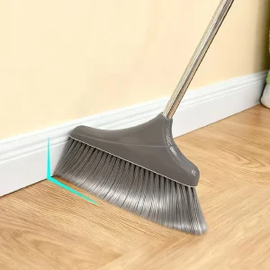 Home Cleaning Tools Stainless Steel Broom and Floor Mop with PET Head Soft Bristles