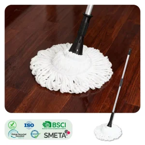 Home Easy Use Hand Free Cotton Twist Mop Floor Mop Cleaning Floor