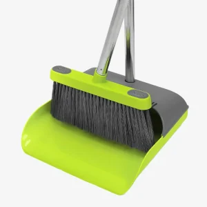 Home Floor Cleaning Long Handle Windproof Dustpan And Broom