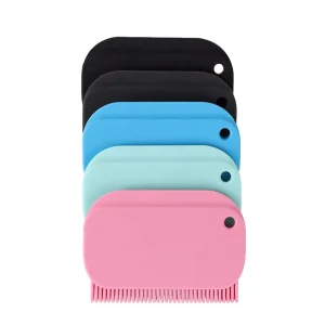 Home Kitchen Smart Cleaning Tool Silicone Material Bathroom Window Scraper Useful Sink Squeegee Brush