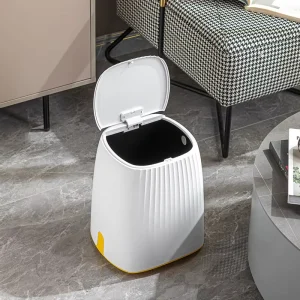 Home Large Garbage Can Pressing-free Living Room Bathroom Garbage Bin Pressure Type Dustbin Waste Bins