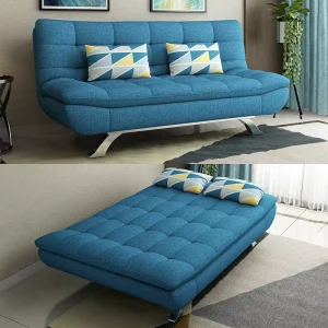 Home Modern Metal Sofa Cum Bed Living Room Furniture Futon Sofa Cum Bed Metal Frame Sofa Bed