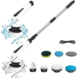 Home Multi Electric Cleaning Brush Bathroom Electric Spin Scrubber 7 in 1 9 in 1