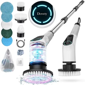 Home Multi Electric Cleaning Brush Bathroom Electric Spin Scrubber Electric Scrubber Cleaning Brush 9 in 1