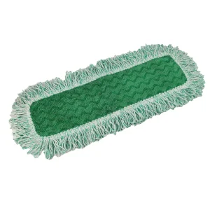 Home Reusable Microfiber Dust Mop Pads with Aluminum Frame Flat Microfiber Fringe for Cleaning