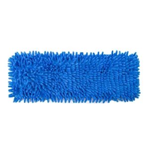 Home Reusable Microfiber Dust Pocket Chenille Mop Washable for Floor Cleaning with Aluminum Pole