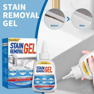Home Stain Remover Gel Mold Stain Remover Gel Cleaner for Front Loader Washing Machine Seal Bathroom Grout Shower Caulk