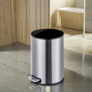 Home Stainless Steel Kitchen Waste Bin Eco Friendly and Clean Design Trash Can