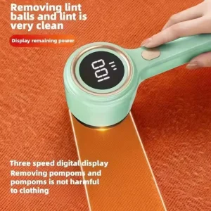 Home Travel Supplies Electric Pellets Lint Remover Portable Sweater Shaver Defuzzer 6 Leaf Blades Pilling Fuzz Remover