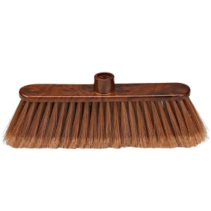 Home Use PET PP Soft Head Broom With TPR Rubber Dustpan Steel Broomstick for Cleaning and Garden Use