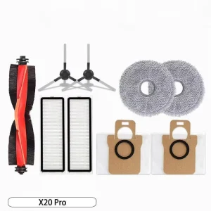 Home Vacuum Spare Parts Vacuum Accessories for Xiaomi Mijia X20Pro Home Vacuum Brush Mop Filter Cleaner Accessories