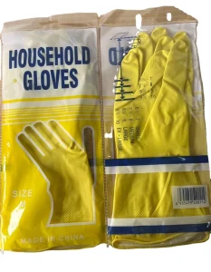Hot Sell High Quality Cut Resistant Cleaning Long Sleeve Rubber Gloves Kitchen Latex Household Gloves