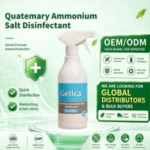 Hot Selling Quaternary Ammonium Disinfectant 500ml Multi surface Cleaner Disinfectant Spray For Daily Life Surface Cleaning