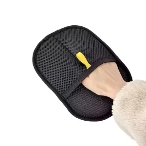 Hot Selling Upgraded Pet Grooming Glove Easy to Clean Household Cleaning Gloves for Dogs Cats Hair Remover