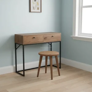 Hot selling Desk Home Office Furniture Wood Top & Metal Leg Writing Table Computer for Study Furniture Study Room Furniture