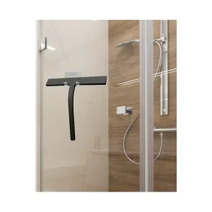 Hotel Bathroom Floor Wiper Silicone Squeegee, 11 Inches