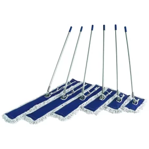 Hotel Floor Mop with 1.25M Stick Cotton Floor Mop Model C-007 12″ (30CM) Standard Lobby Mop Set
