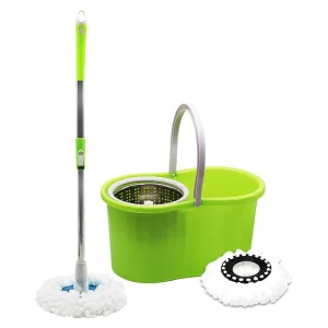 House Hold Products for Kitchen Floor Mop Set Magic Mop With Bucket Easy Clean
